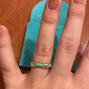 Tiffany and Co blue ring